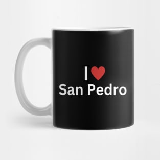 I Love San Pedro Mug